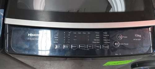 Hisense 13kg Top Loader Stainless Steel WTJA1302T